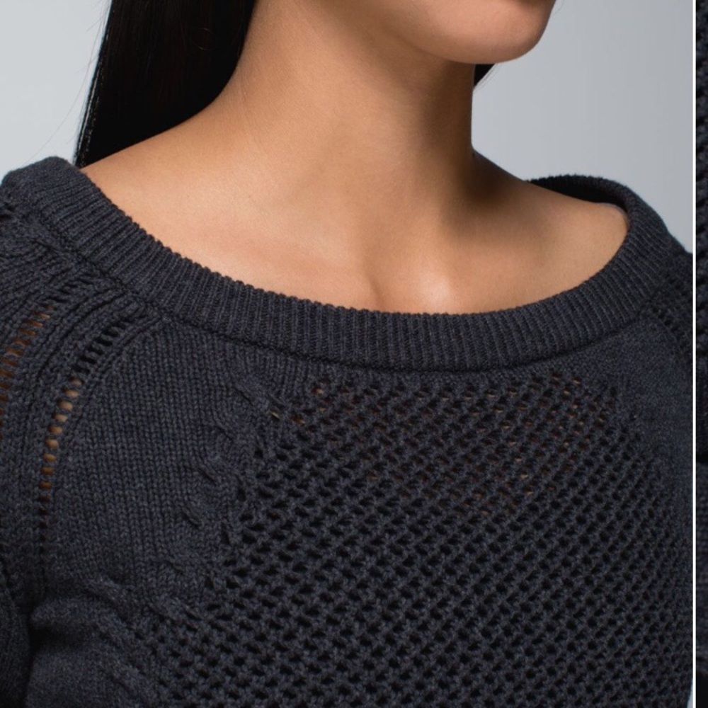 Lululemon “Be Present” Pullover Cropped Sweater 8 - Picture 4 of 7